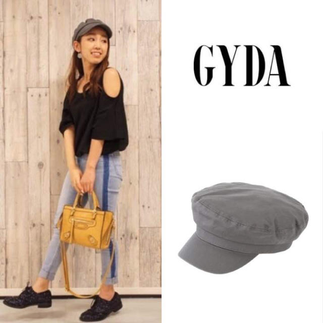 GYDA(ジェイダ)のGYDA  シンプルマリンキャップ レディースの帽子(キャップ)の商品写真