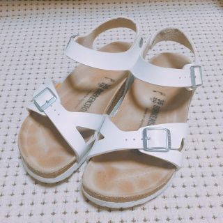 ビルケンシュトック(BIRKENSTOCK)のBIRKENSTOCK Rio ホワイト(サンダル)