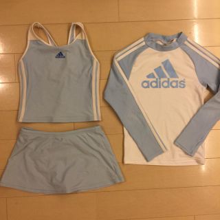 アディダス(adidas)のアディダスの水着セット 140センチ  綺麗！(水着)