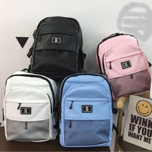 韓国リュック  最安値  お取り置き中 レディースのバッグ(リュック/バックパック)の商品写真