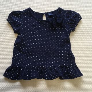 ベビーギャップ(babyGAP)のベビーギャップ ドット裾フリルT(Ｔシャツ)