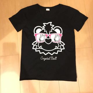 ロデオクラウンズ(RODEO CROWNS)のロデオ×クリスタルボール Tシャツ サイズ❷(Tシャツ(半袖/袖なし))