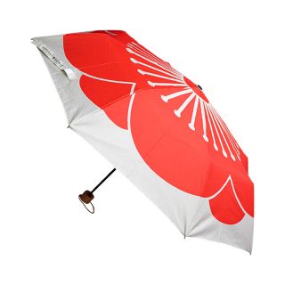 ローズマリー様専用 紅梅柄 晴雨兼用折り畳み傘*(傘)