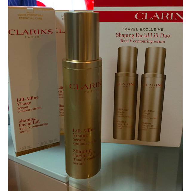 CLARINS(クラランス)の新品50ml CLARINSクラランス リフトアフィーヌ トータルV セラム  コスメ/美容のスキンケア/基礎化粧品(美容液)の商品写真