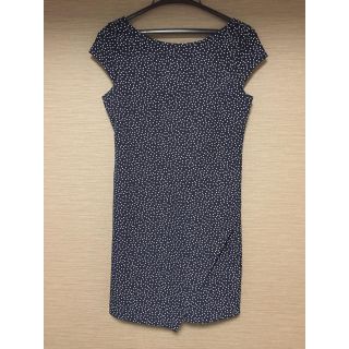 ザラ(ZARA)のmoe♡様専用→ZARA ドット柄ワンピース(ミニワンピース)