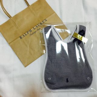 ラルフローレン(Ralph Lauren)のラルフ新作スタイ！出産祝いにも☆ラッピング紙袋無料！(ベビースタイ/よだれかけ)