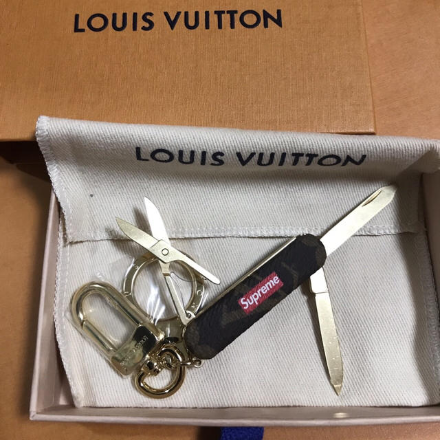 Supreme - Supreme × LOUIS VUITTON ポケットナイフ キーチェーンの通販 by ☆まひ☆'s shop