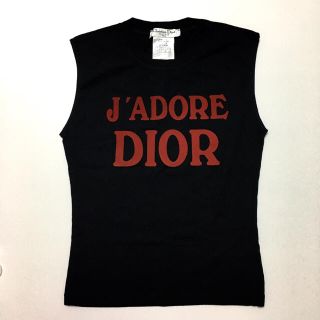 クリスチャンディオール(Christian Dior)のDior ディオール ロゴ タンクトップ (Tシャツ(半袖/袖なし))