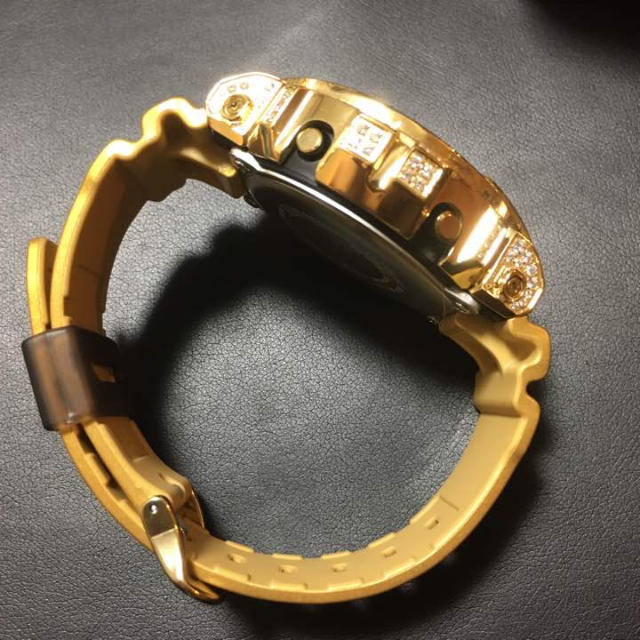 G-SHOCK(ジーショック)のdw6900gdカスタムg-shockGショックCUSTOMdw-6900GD メンズの時計(腕時計(デジタル))の商品写真