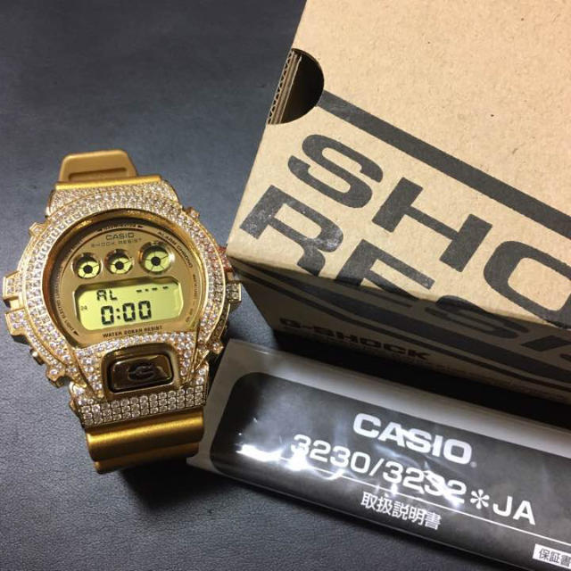 G-SHOCK(ジーショック)のdw6900gdカスタムg-shockGショックCUSTOMdw-6900GD メンズの時計(腕時計(デジタル))の商品写真