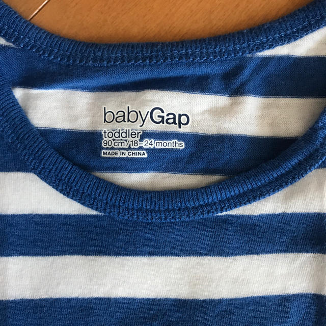 GAP(ギャップ)のランニングシャツ☆90㎝ キッズ/ベビー/マタニティのキッズ服男の子用(90cm~)(Tシャツ/カットソー)の商品写真