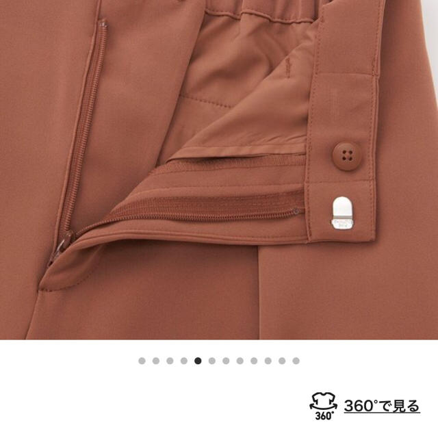 UNIQLO(ユニクロ)のUNIQLO ♡ ドレープ ワイドアンクル レディースのパンツ(クロップドパンツ)の商品写真