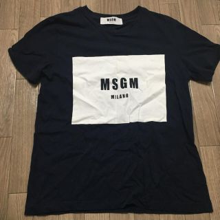 エムエスジイエム(MSGM)のMSGM ボックスロゴTシャツ(Tシャツ(半袖/袖なし))