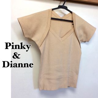 ピンキーアンドダイアン(Pinky&Dianne)のPinky&Dianne P&D ピンキー&ダイアン 半袖カットソー 38(カットソー(半袖/袖なし))