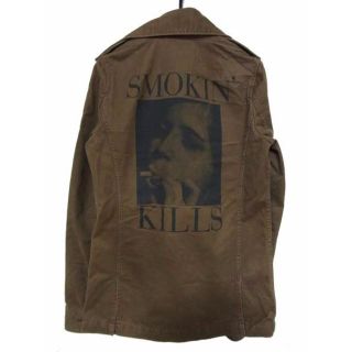 ヒステリックグラマー(HYSTERIC GLAMOUR)のヒステリックグラマー SMOKIN' KILLS M-65 ジャケット(ミリタリージャケット)