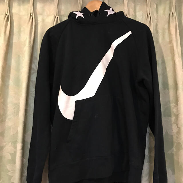 美品　FCRB NIKE BIG SWOOSH HOODY 15AW