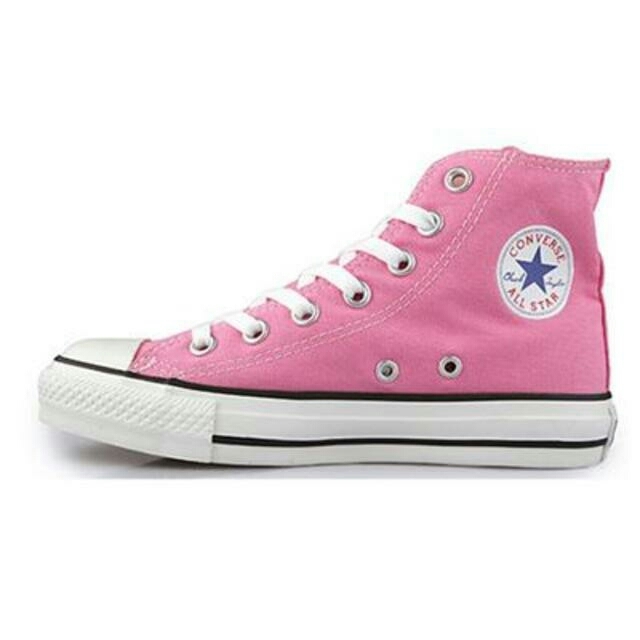 Converse 新品 未使用 Converse ハイカット ピンク 24 5 の通販 By S Shop コンバースならラクマ