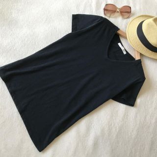 アズールバイマウジー(AZUL by moussy)のAZUL basic☆黒Tシャツ XS(Tシャツ(半袖/袖なし))