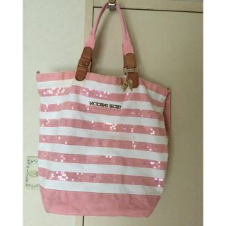 ヴィクトリアズシークレット(Victoria's Secret)のVictoria's Secret スパンコールトートバッグ(トートバッグ)