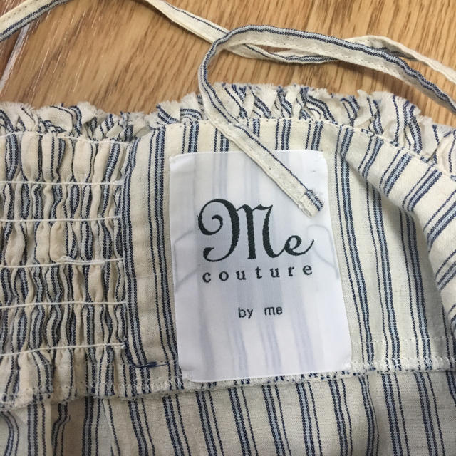 me & me couture(ミーアンドミークチュール)のdeicy me ストライプビスチェキャミソール レディースのトップス(キャミソール)の商品写真