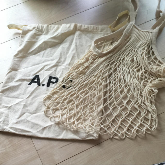 A.P.C(アーペーセー)のfilt ネットバッグ&アーペーセー巾着 セット レディースのバッグ(トートバッグ)の商品写真