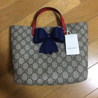 グッチ(Gucci)のGUCCI   チルドレンズ   リボンバッグ(ハンドバッグ)