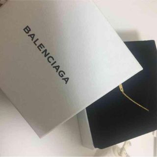 バレンシアガ(Balenciaga)のバレンシアガ メタルプレートペンダント(ネックレス)