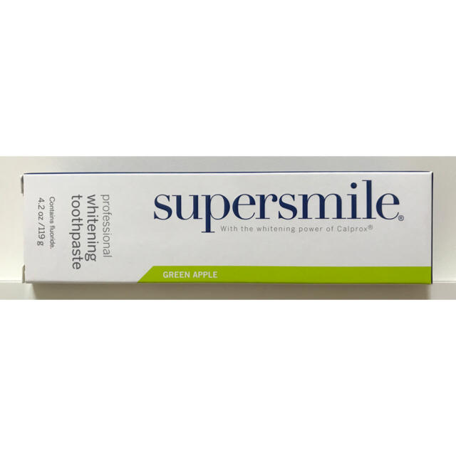 supersmile GREEN APPLE (ホワイトニング歯磨き粉) コスメ/美容のオーラルケア(歯磨き粉)の商品写真