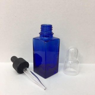 特価 10本ｾｯﾄ 新品 角形 遮光瓶 ｺﾊﾞﾙﾄ ｽﾎﾟｲﾄ 容器 30ml(エッセンシャルオイル（精油）)