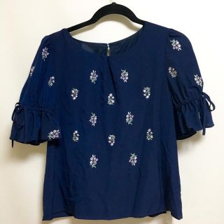 レッセパッセ(LAISSE PASSE)の刺繍ブラウス(シャツ/ブラウス(半袖/袖なし))