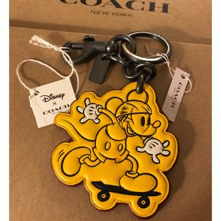 【翌日発送】COACH ディズニー ミッキー キーホルダー 4点セット