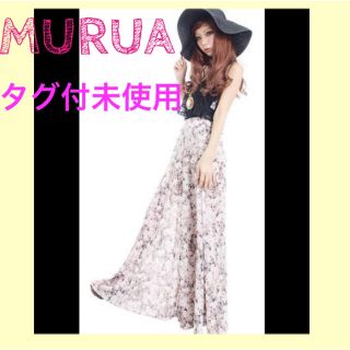 ムルーア(MURUA)の¥9975🎀値下げ🎀オリジナル花柄シフォンスカンツ(その他)