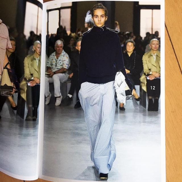 sacai(サカイ)のsacai サカイ 新品 今季17SS ストライプ柄 ワイドパンツ レディースのパンツ(その他)の商品写真