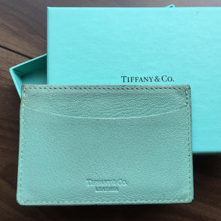 ティファニー(Tiffany & Co.)のティファニー カードケース ティファニーブルー(名刺入れ/定期入れ)