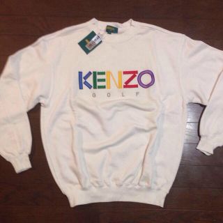 ハワイ直営店購入 KENZO ビックロゴトレーナー