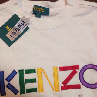 ハワイ直営店購入 KENZO ビックロゴトレーナー