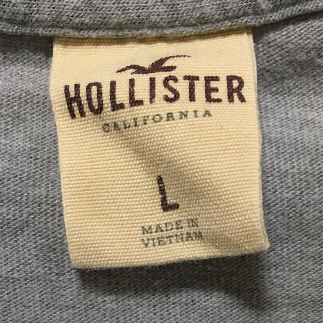 Hollister(ホリスター)の人気❣️ホリスター✨刺繍ロゴTシャツ👕sizeL メンズのトップス(Tシャツ/カットソー(半袖/袖なし))の商品写真