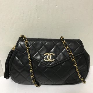 シャネル(CHANEL)の美品 シャネル マトラッセ ショルダーバッグ フリンジ付き(ショルダーバッグ)