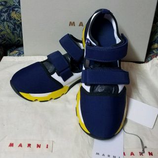 マルニ(Marni)のuuu様専用美品MARNI ベルクロスニーカ 37/24㎝ (スニーカー)