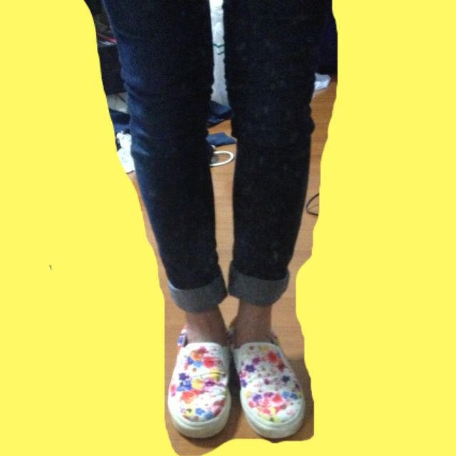 jouetie(ジュエティ)の花柄スリッポン レディースの靴/シューズ(スニーカー)の商品写真