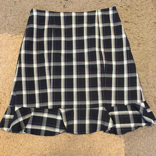 ダズリン(dazzlin)の♡ペプラムチェックスカート♡(ひざ丈スカート)