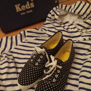 シップス(SHIPS)のkedsドットスニーカー 24㎝(スニーカー)