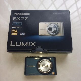 パナソニック(Panasonic)のPanasonic LUNIX FX77(コンパクトデジタルカメラ)