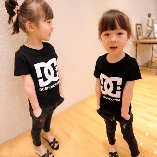 専用ページ🌵BLACK100✵pink130🌵 キッズ/ベビー/マタニティのキッズ服男の子用(90cm~)(Tシャツ/カットソー)の商品写真