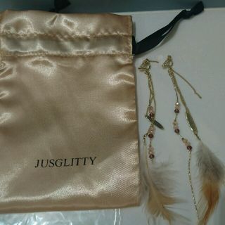 ジャスグリッティー(JUSGLITTY)の【ジャスグリッティー】イヤリング(再お値下げしました)(イヤリング)