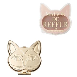 メゾンドリーファー(Maison de Reefur)の【新品未使用♡】猫 チーク&ケースセット メゾンドリーファー(チーク)