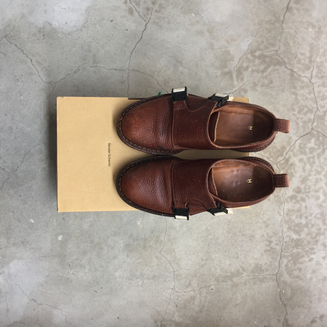 Hender Scheme(エンダースキーマ)のHender Scheme 2014SS ダブルモンク ''neo monk'' メンズの靴/シューズ(長靴/レインシューズ)の商品写真