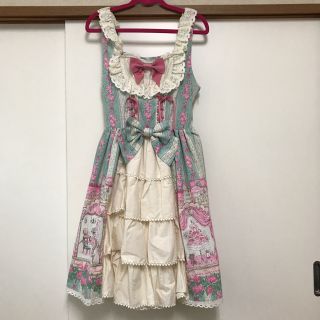 省スペース 洗える おしゃれ 新品 ジャンパースカート グリーン