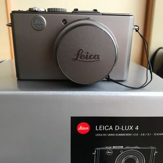 ライカ(LEICA)の希少 ライカ デジカメ 限定 1000台 Leica D-LUX 4 チタン(コンパクトデジタルカメラ)