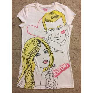 バービー(Barbie)の美品☆Barbie☆バービーTシャツ mightyfine Mサイズ(Tシャツ(半袖/袖なし))